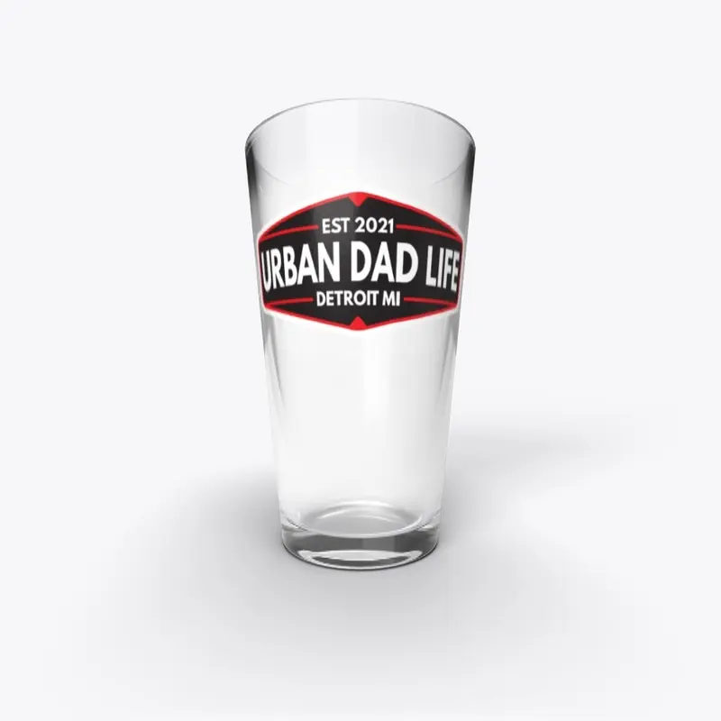 Urban Dad Life Logo Pint Glass